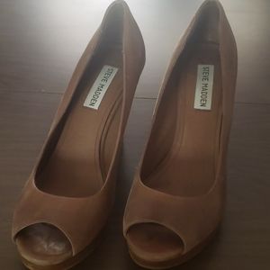 Steve Madden Leather Wedges